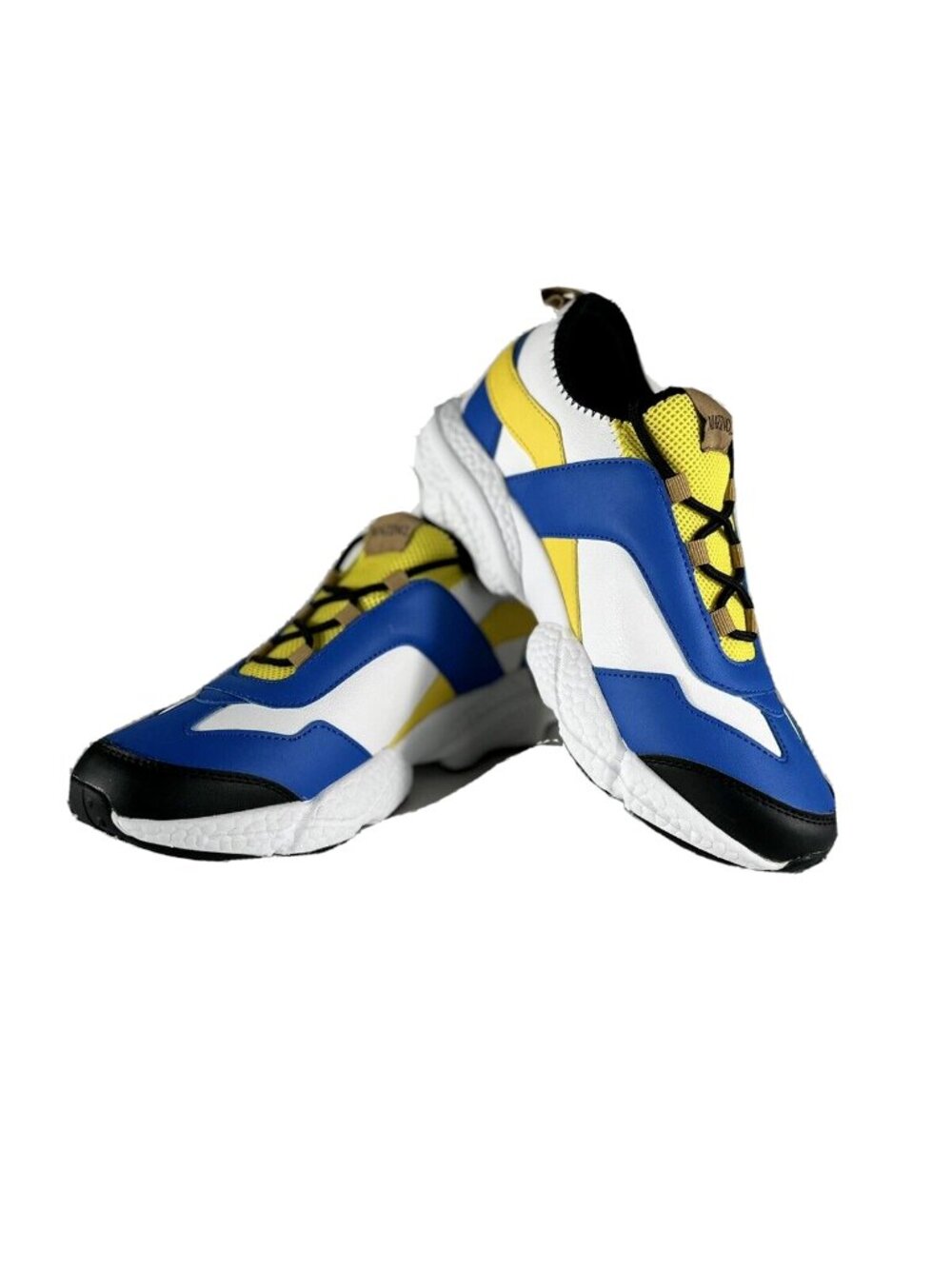 Mazino Men's Sneakers Fashion Shoes Chunky Royal Blue Yellow Black Casual Shoes